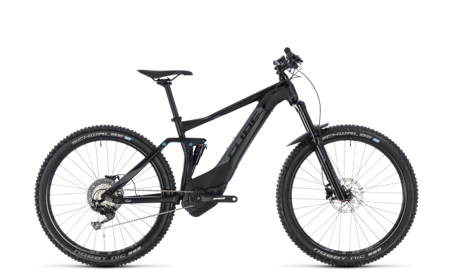 Велосипед Cube Stereo Hybrid 140 Pro 500 27.5 (2018) Black/Grey