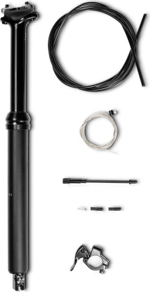 Подседельный штырь телескопический Cube RFR Telescope Seatpost, диаметр 30.9 мм, длина 420 мм Black