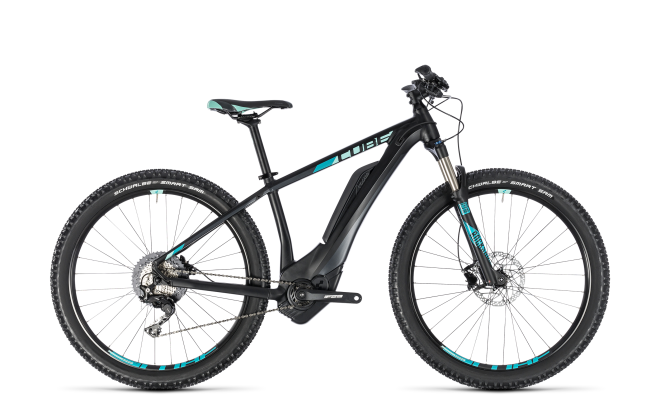 Велосипед Cube Access Hybrid Race 500 29 (2018) Black/Mint