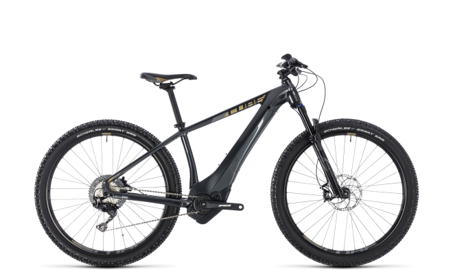Велосипед Cube Access Hybrid SL 500 27.5 (2018) Iridium/Gold