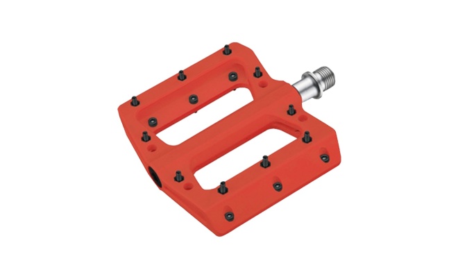 Педали-платформы Cube RFR Pedals Flat ETP, красные Red