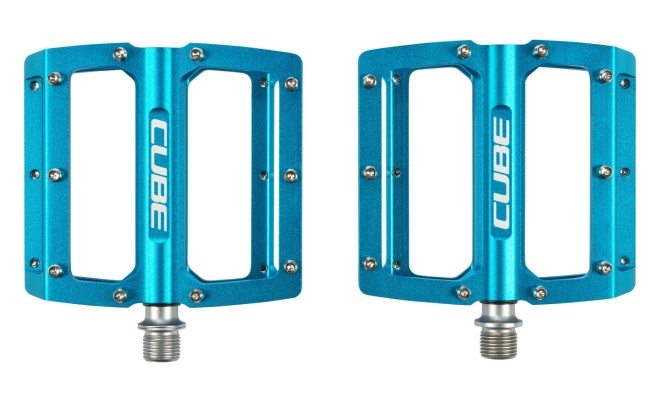 Педали-платформы Cube Pedals All Mountain, синие Blue