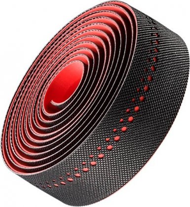 Обмотка руля Bontrager Grippytack Handlebar Tape Set, чёрно-красная Black/Red