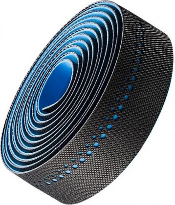 Обмотка руля Bontrager Grippytack Handlebar Tape Set, чёрно-синяя Black/Blue