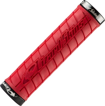 Грипсы Lizard Skins Lock-On Logo, красные Red