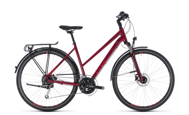 Велосипед Cube Touring Exc Trapeze (2018) Red