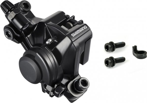 Калипер дисковый механический Shimano BR-M375, чёрный Black