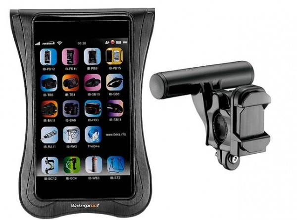 Чехол для смартфона Ibera Waterproof Phone Case (5-5.8 inch), с креплением на руль