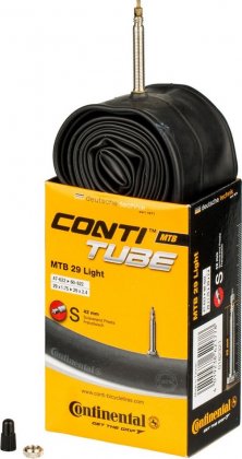 Камера Continental Tube MTB 29 Light, 29x1.75-2.5, ниппель Presta 60 мм