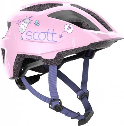 Шлем детский Scott Spunto Kid (CE) Helmet, ярко-розовый Light Pink