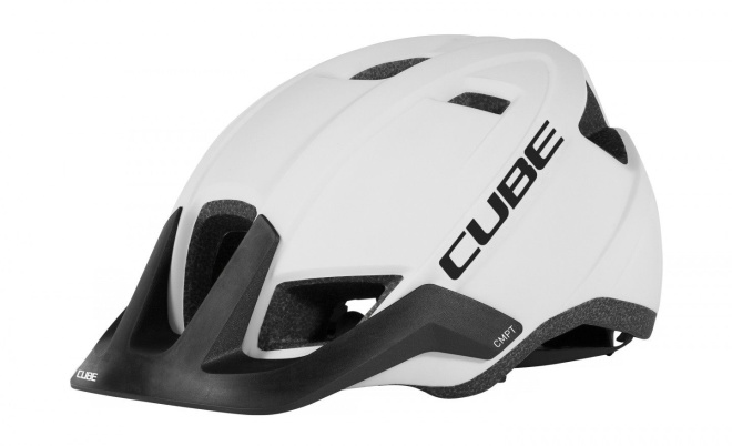 Шлем Cube Helmet CMPT, бело-чёрный White/Black