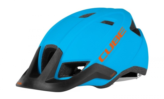 Шлем Cube Helmet CMPT, сине-оранжевый Blue/Orange