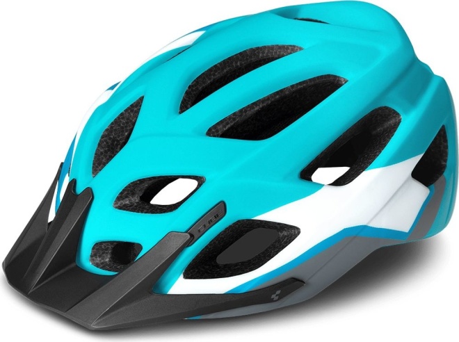 Шлем Cube Helmet Pro, голубо-бело-чёрный Mint/White