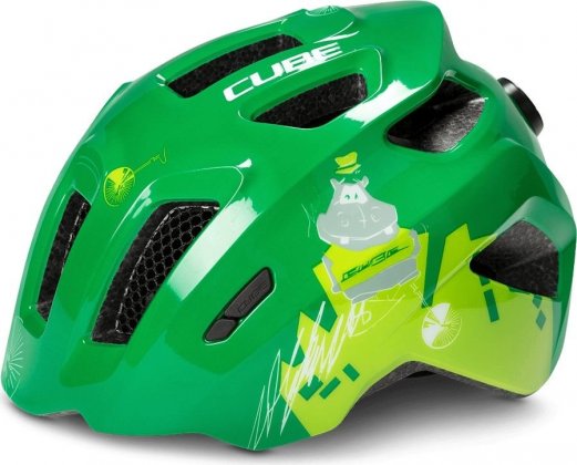 Шлем детский Cube Helmet Fink, зелёный Green
