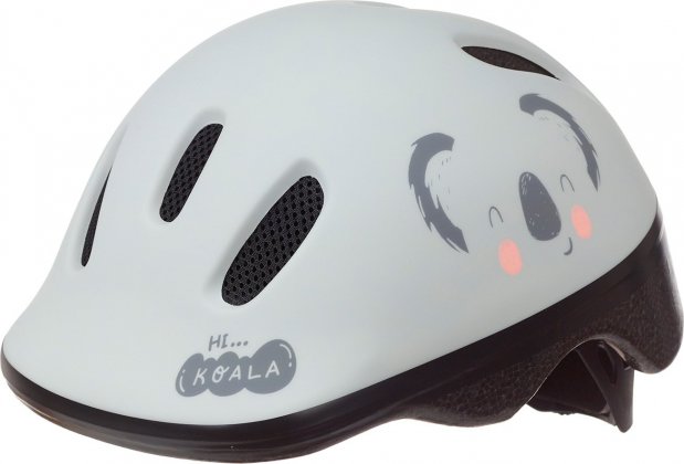 Шлем детский Polisport XXS Baby - Bicycle Helmet for Babies, серый Grey Koala