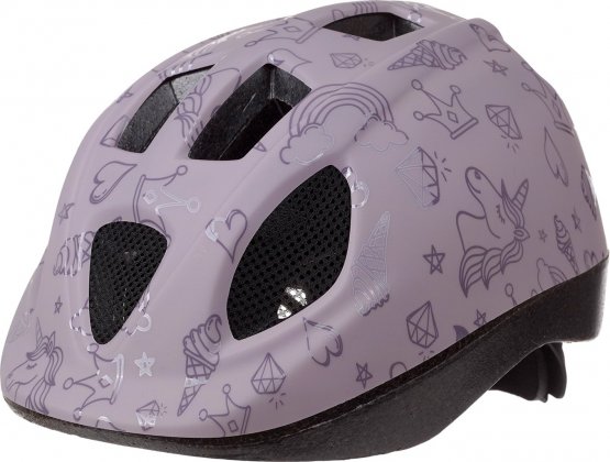 Шлем детский Polisport XS Kids - Bicycle Helmet for Babies, фиолетовый Purple Fantasy