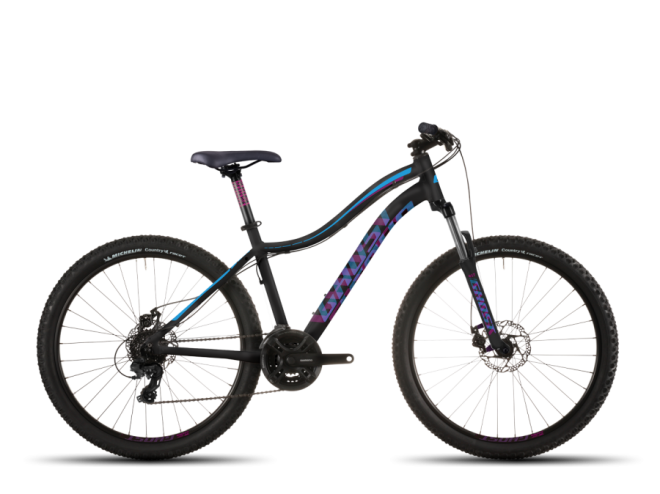 Велосипед Ghost Lawu 2 (2016) Black/Pink/Blue