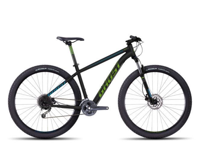 Велосипед Ghost Tacana 4 (2016) Black/Green/Blue