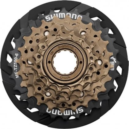 Трещотка Shimano Tourney TZ MF-TZ500-6-CP, 14-28T