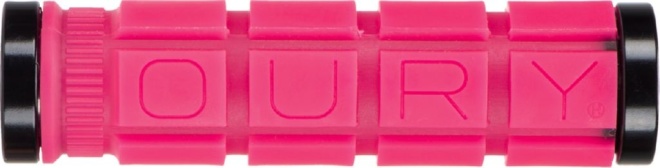 Грипсы Oury Lock-On Grip, розовые Neon Pink
