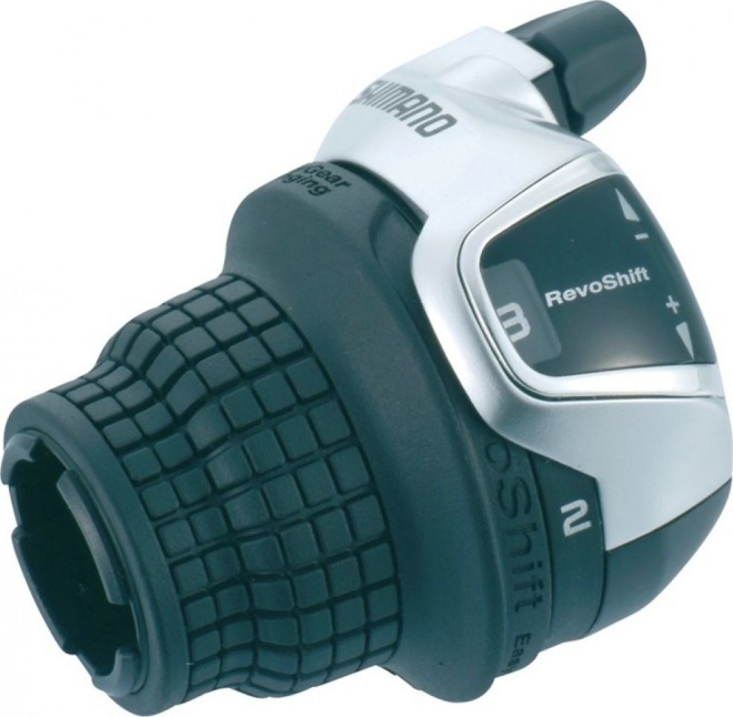 Манетка левая Shimano Tourney SL-RS35-L, 3 скорости, c тросом