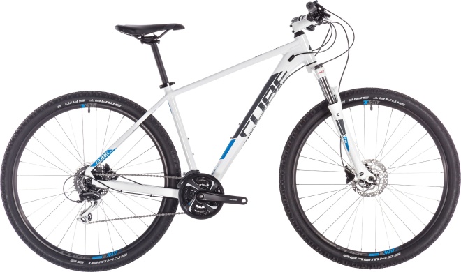 Велосипед Cube Aim Race 27.5 (2019) White/Blue