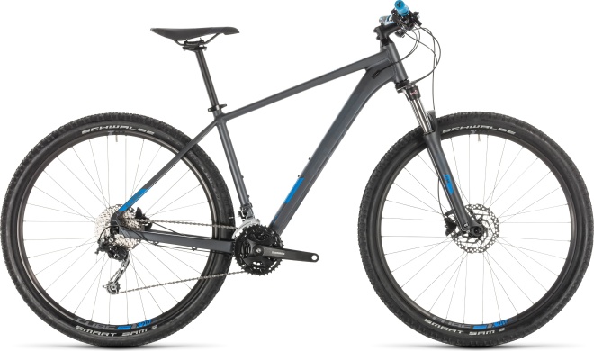 Велосипед Cube Aim SL 27.5 (2019) Iridium/Blue