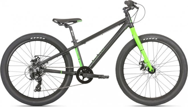 Велосипед Haro Beasley 24 (2020) Matte Black/Neon Green