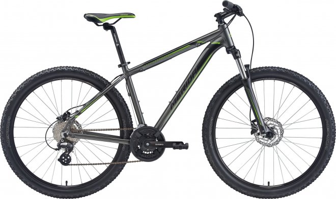 Велосипед Merida Big.Seven 15-D (2020) Silk Anthracite/Green/Black