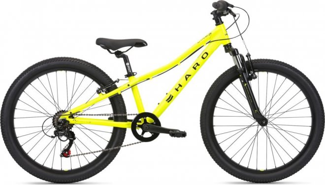 Велосипед Haro Flightline 24 (2020) Matte Neon Yellow/Black