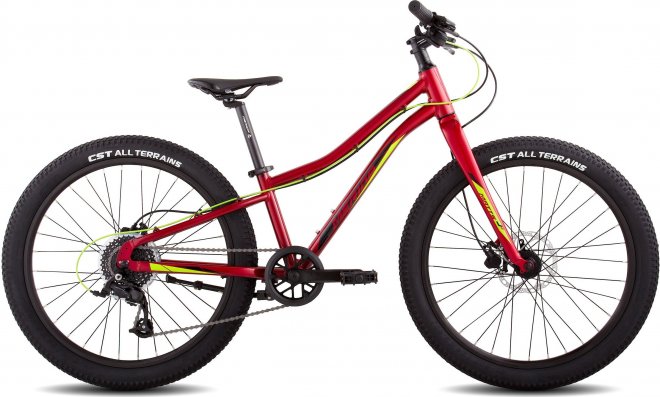Велосипед Merida Matts J.24+ Pro (2023) Silk Red/Green/Black