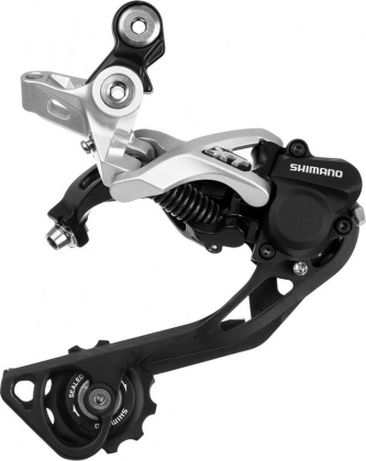 Переключатель скоростей задний Shimano Deore XT RD-M786-GS, серебристый Silver