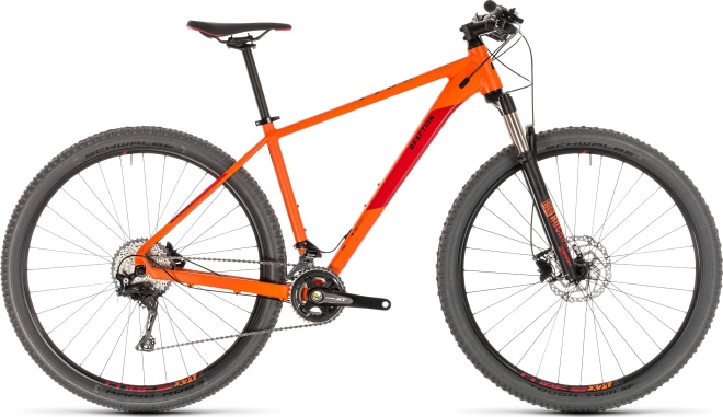 Велосипед Cube Reaction Pro 27.5 (2019) Orange/Red