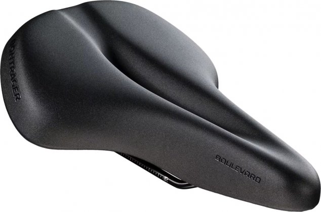 Седло Bontrager Boulevard Bike Saddle, длина 280 мм, ширина 225 мм