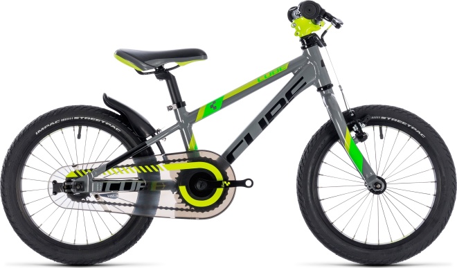 Велосипед Cube Kid 160 (2019) Grey/Green/Kiwi