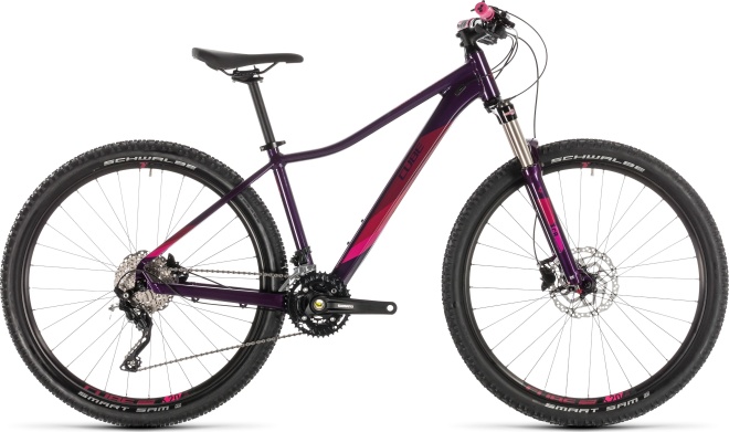 Велосипед Cube Access WS Race 27.5 (2019) Aubergine/Berry