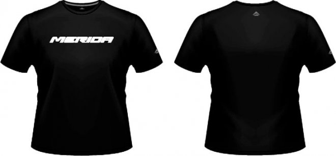 Футболка Merida T-Shirt, чёрная Black
