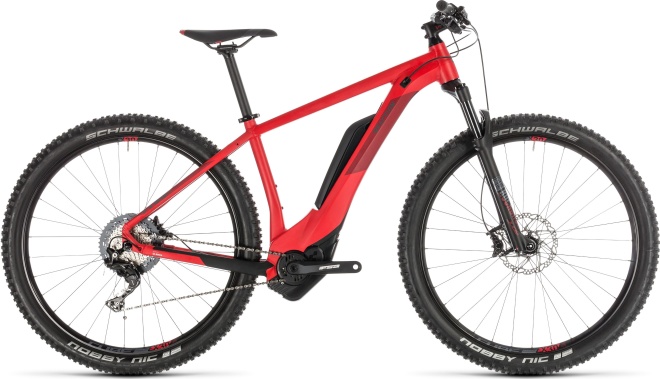 Велосипед Cube Reaction Hybrid Race 500 29 (2019) Red