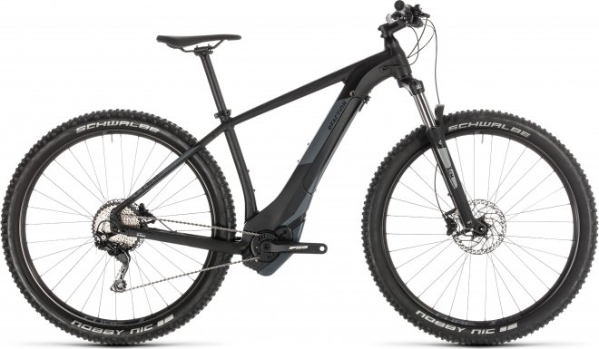 Велосипед Cube Reaction Hybrid Exc 500 (2019) Black/Grey