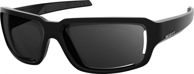 Очки спортивные Scott Obsess ACS Sunglasses, чёрные с серыми линзами Matte Black/Grey