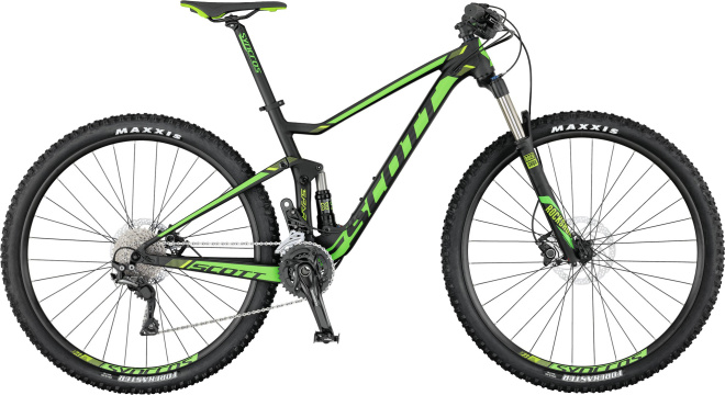 Велосипед Scott Spark 760 (2017) Black/Green