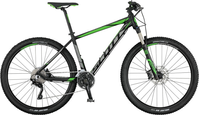 Велосипед Scott Aspect 710 (2017) Black/Green