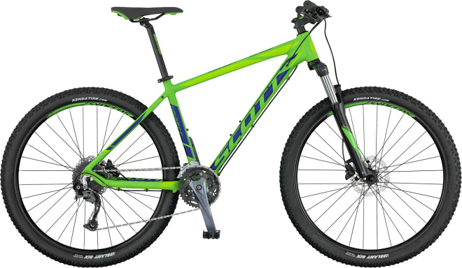 Велосипед Scott Aspect 740 (2017) Green/Blue