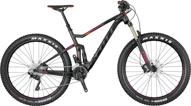 Велосипед Scott Contessa Spark 720 Plus (2017) Black/Pink