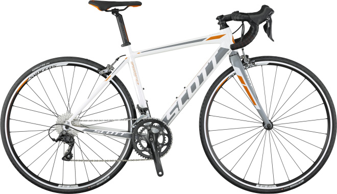 Велосипед Scott Contessa Speedster 35 (2017) White/Grey/Orange