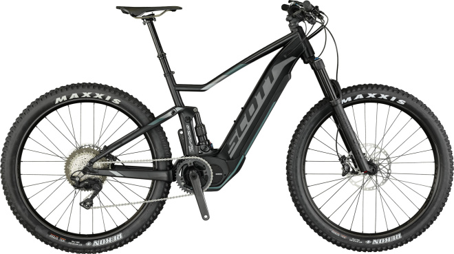 Велосипед Scott E-Spark 710 Plus (2017) Black/Grey