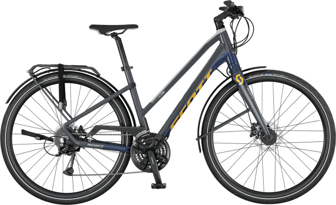 Велосипед Scott Silence 30 Lady (2017) Grey/Blue