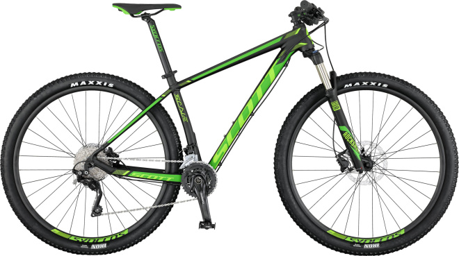 Велосипед Scott Scale 760 (2017) Black/Green