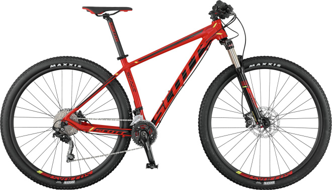 Велосипед Scott Scale 970 (2017) Red/Black