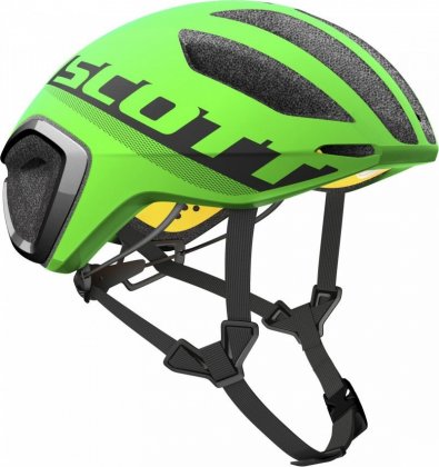 Шлем Scott Cadence PLUS, зелёно-серый Flash Green/Black